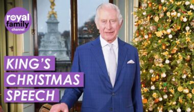 King Charles' Christmas Message From Buckingham Palace