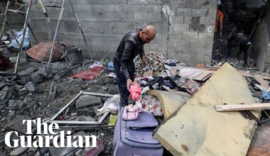 Gaza refugee camp reduced to rubble after one of deadliest nights of Israel-Gaza war