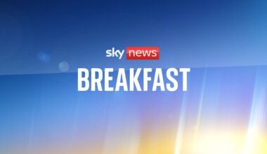 Watch Sky News Breakfast live: Christmas Day set to be hottest in years