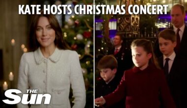 UK royals gather for Christmas concert hosted by Princess of Wales