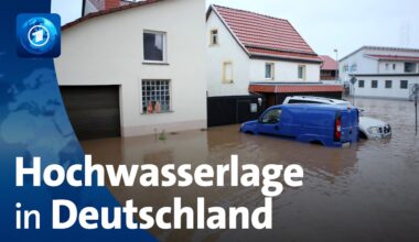 Dauerregen und durchweichte Deiche: Hochwasserlage in Deutschland