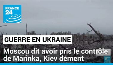 Moscou dit avoir pris le contrôle de Marinka dans l'est de l'Ukraine, Kiev dément • FRANCE 24