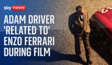 Adam Driver 'related to' eponymous car entrepreneur Enzo Ferrari during new film