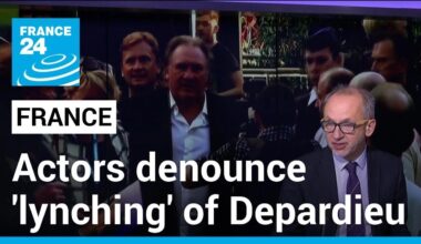 Dozens of French actors denounce 'lynching' of Gerard Depardieu • FRANCE 24 English