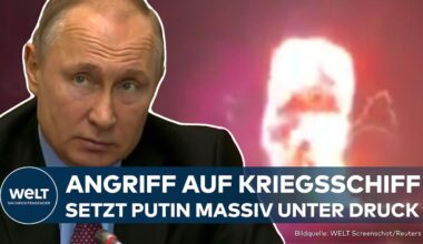 UKRAINE KRIEG: Putin unter Schock - Schwere Schläge gegen die Schwarzmeer-Flotte