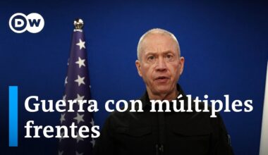 Israel se enfrenta a "siete frentes diferentes de guerra", según el Ministro de Defensa