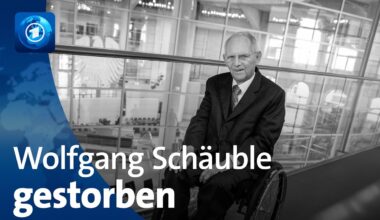 Trauer um CDU-Politiker: Wolfgang Schäuble ist tot