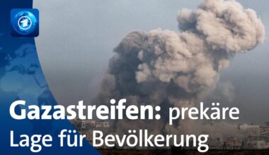 Krieg in Nahost: Lage für Menschen im Gazastreifen ist prekär