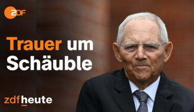 Wolfgang Schäuble ist tot: Wie er zur Politik-Legende wurde