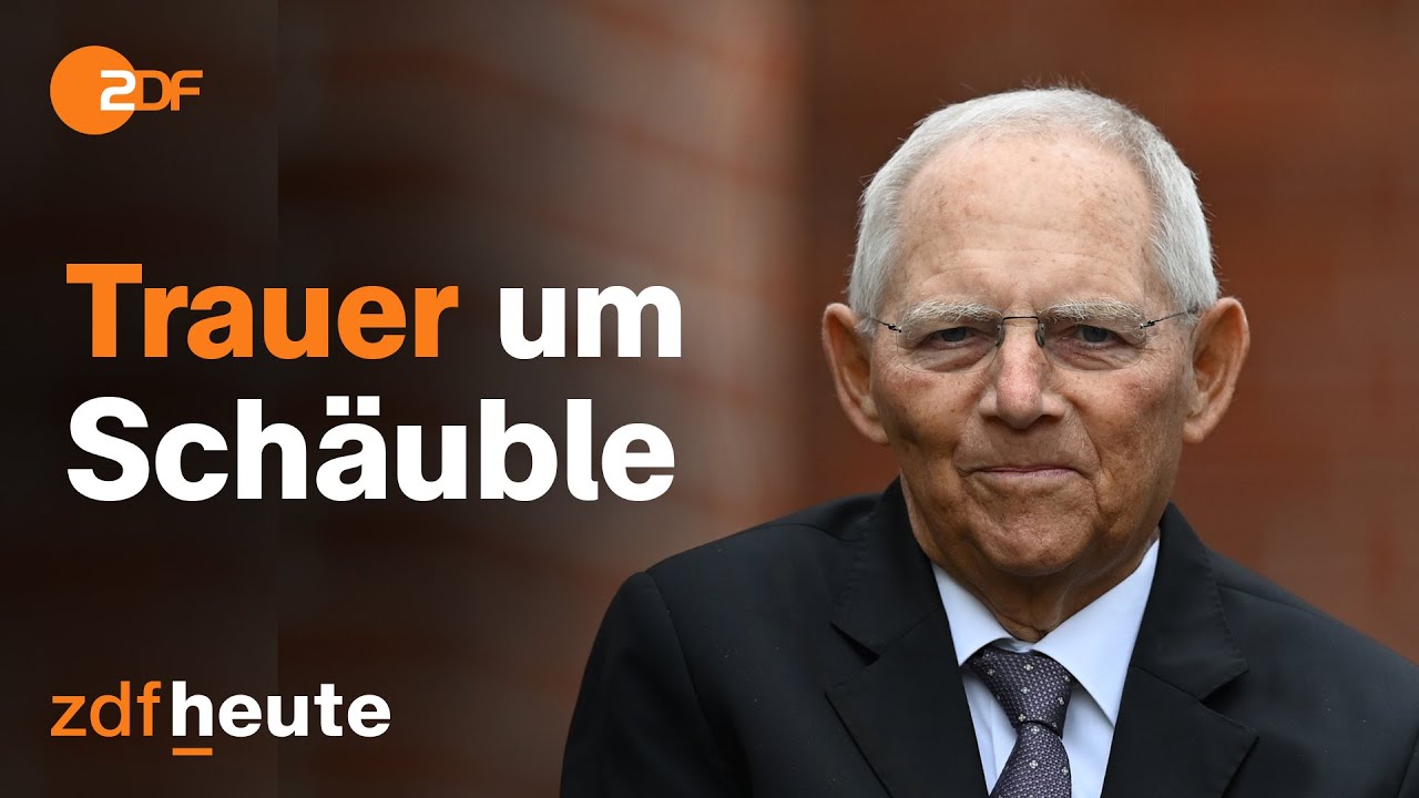 Wolfgang Schäuble ist tot: Wie er zur Politik-Legende wurde