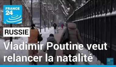 Vladimir Poutine veut booster la natalité en Russie • FRANCE 24