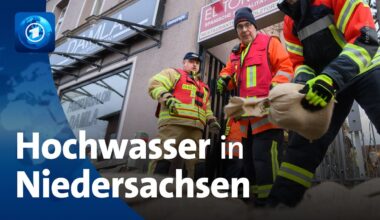 Noch keine Entwarnung: Hochwasser in Niedersachsen