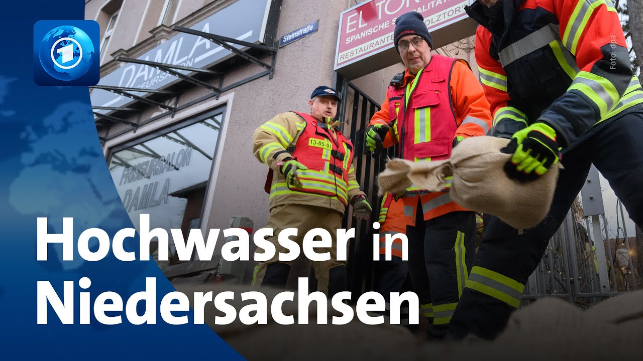 Noch keine Entwarnung: Hochwasser in Niedersachsen