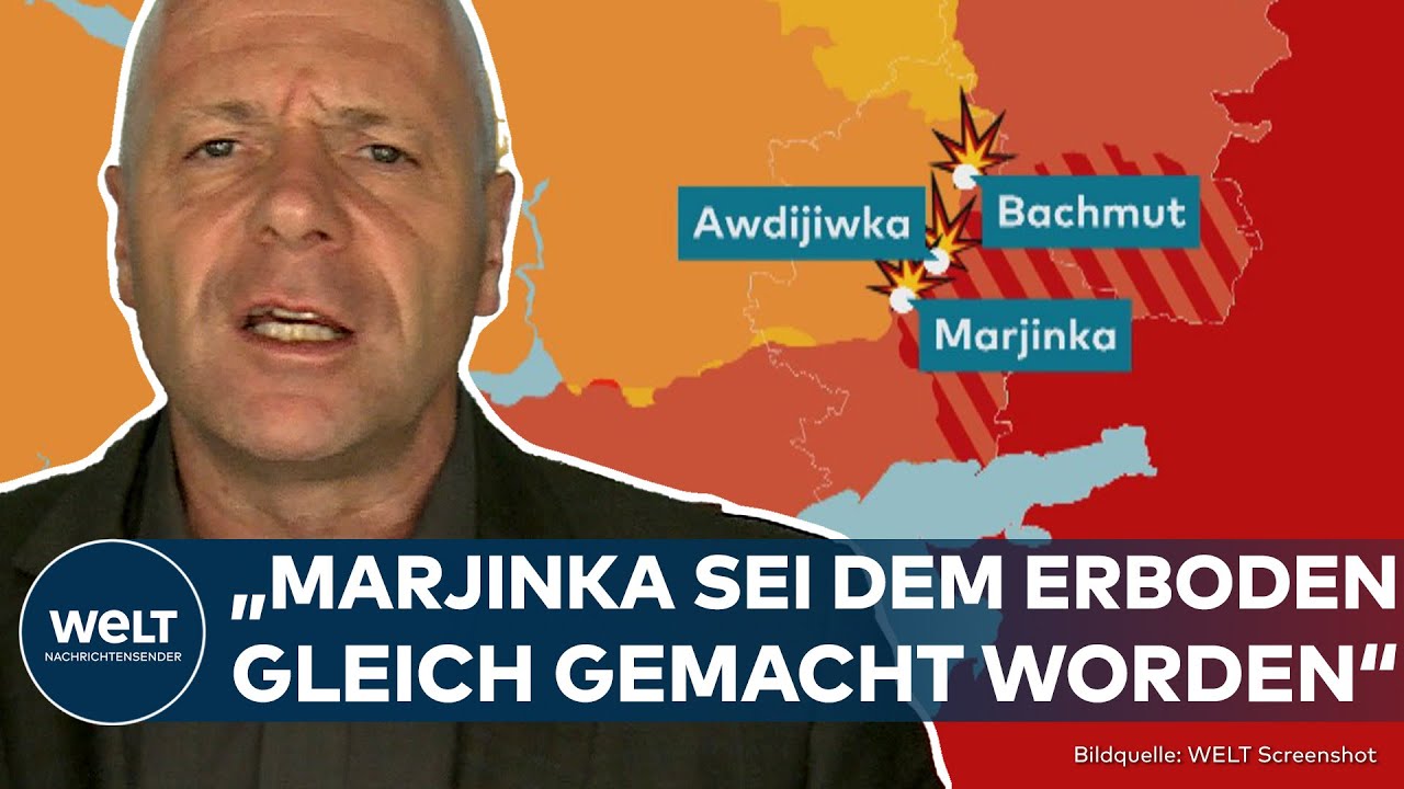 PUTINS KRIEG: Ukraine räumt Rückzug aus Marjinka ein – In diese Richtungen prescht Russland nun vor