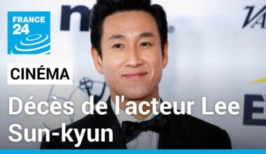 Corée du Sud: l'acteur de "Parasite" Lee Sun-kyun retrouvé mort • FRANCE 24