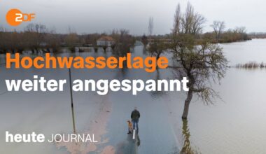 heute journal vom 27.12.23 Hochwasser, Trauer um Wolfgang Schäuble, Hamas Finanzierung