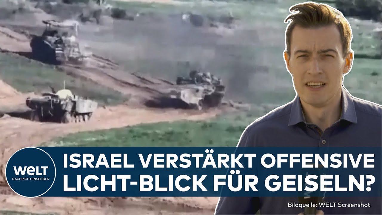 KRIEG IN NAHOST: Israel weitet Offensive in Gaza aus! Armee nennt Details im Kampf gegen Hamas