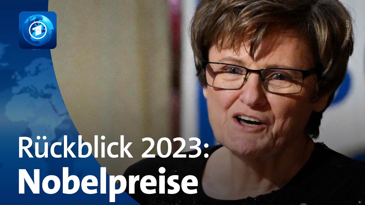 Jahresrückblick Nobelpreise 2023 | tagesschau24