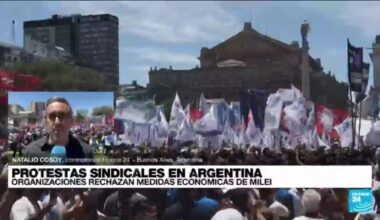 Informe desde Buenos Aire: protestas masivas contra las medidas económicas de Javier Milei