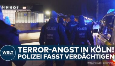 TERROR-ANGST IN KÖLN: Verdächtiger gefasst! Tadschike bleibt in Polizeigewahrsam