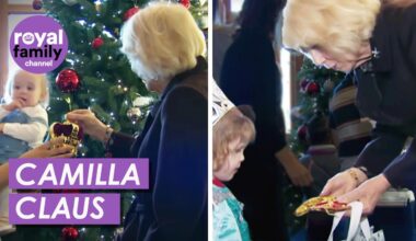 Royal Christmas: Queen Surprises Children With Presents