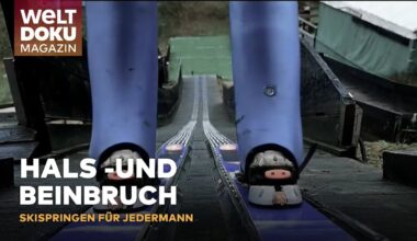 ADRENALIN PUR: Spektakuläres Skispringen für Klein und Groß - Überwindung der Höhenangst!