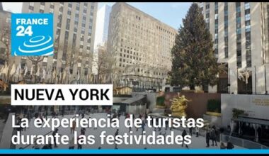 Nueva York: los desafíos del turismo durante las festividades decembrinas • FRANCE 24 Español