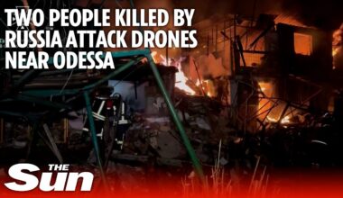 Two killed in Russian drone attack near Odessa