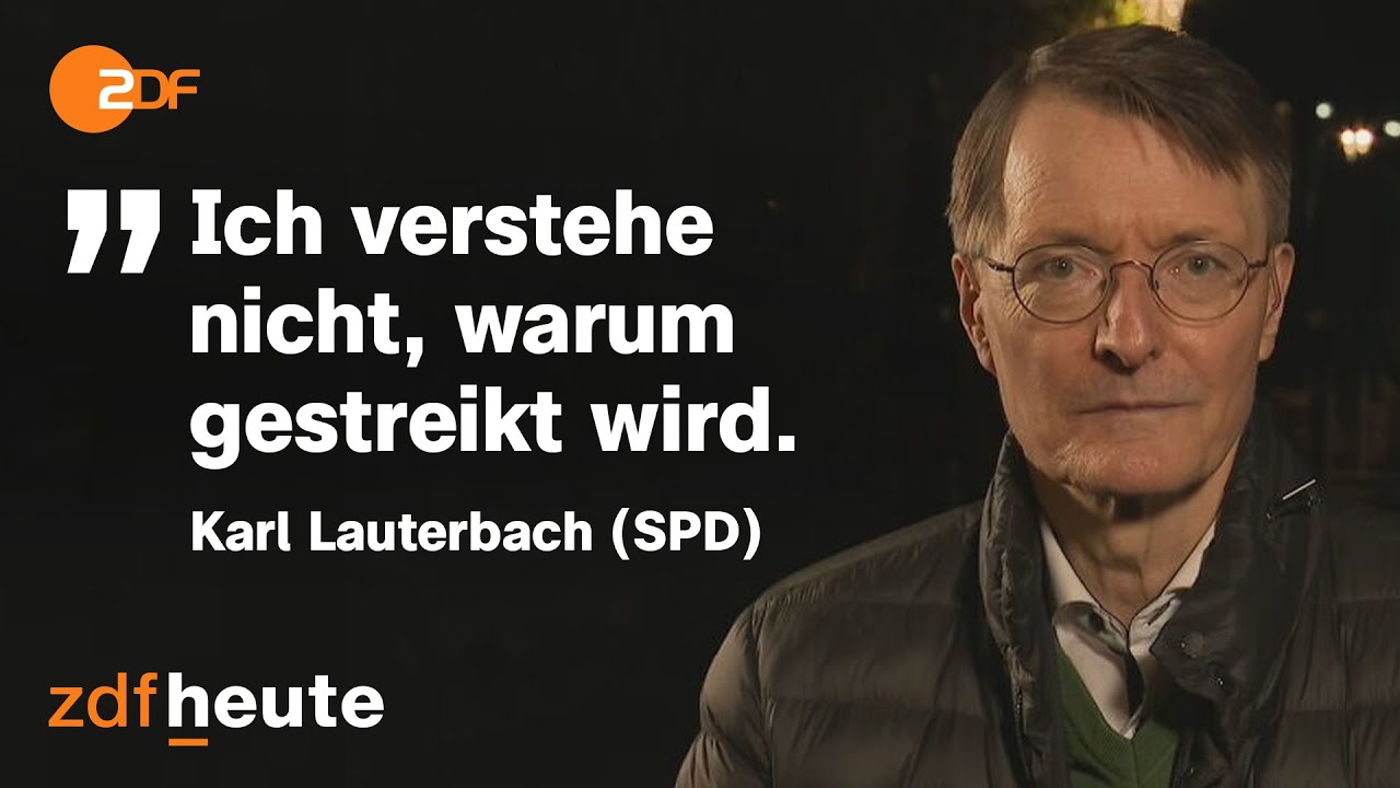 Ärzte fordern mehr Geld: Warum Lauterbach kein Verständnis dafür hat | heute journal update