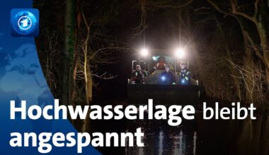 Hochwasserlage in Teilen Deutschlands weiterhin angespannt