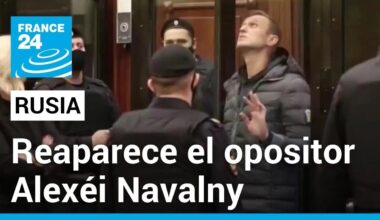 El opositor ruso Alexéi Navalny apareció en redes sociales tras ser ubicado en prisión del Ártico