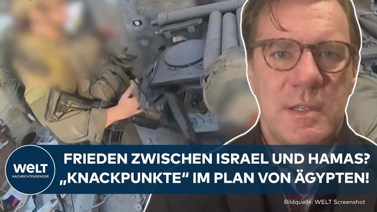 KRIEG IN GAZA: Ägypten bringt Plan für Frieden in Nahost! Es gibt aber Haken für Israel