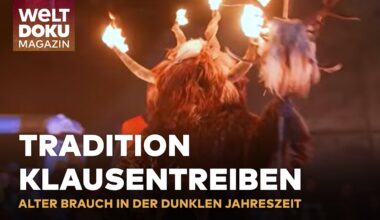 KLAUSENTREIBEN IM ALLGÄU: Furchteinflößende Rituale - Wenn Klausen durch bayerische Dörfer ziehen