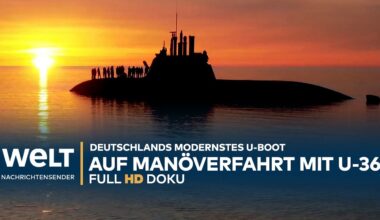 KAMPFMASCHINE: "Northern Coasts" - Deutschlands modernstes U-Boot U-36 im Einsatz | WELT Doku