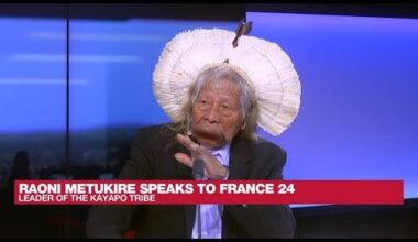 Indigenous leader Raoni 'wants to make sure' Brazil's Lula will keep promises on Amazon • FRANCE 24