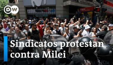 Las principales centrales obreras de Argentina rechazan el "megadecreto" de Milei