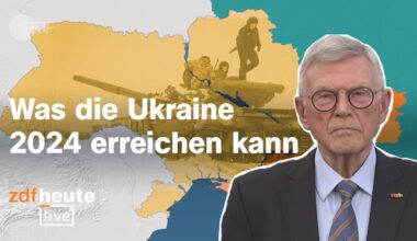 Szenarien für das dritte Jahr im Krieg: Ukraine-Ausblick mit Ex-Nato-General Ramms | ZDFheute live