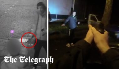 Killer caught by CCTV after random stabbing spree jailed for 30 years