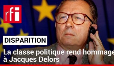 Mort de Jacques Delors : la classe politique rend hommage au « visionnaire » de l'Europe • RFI