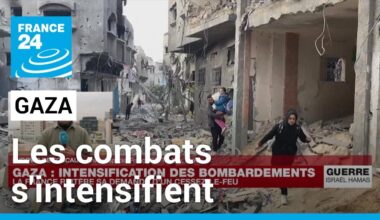 Gaza : les bombardements s'intensifient encore • FRANCE 24