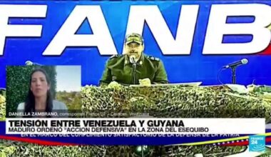 Informe desde Caracas: Venezuela considero como “amenaza” el envío de un buque británico a Guyana