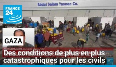 Gaza : des conditions de vie de plus en plus catastrophiques pour les civils • FRANCE 24