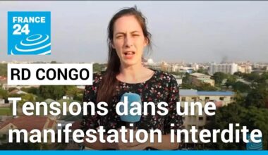 RD Congo : tensions et blessés dans une manifestation interdite par l'opposition • FRANCE 24