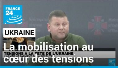 Ukraine : la mobilisation au cœur des tensions entre le président et le chef de l'armée