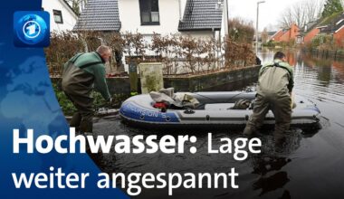 Hochwasserlage in Deutschland weiter angespannt