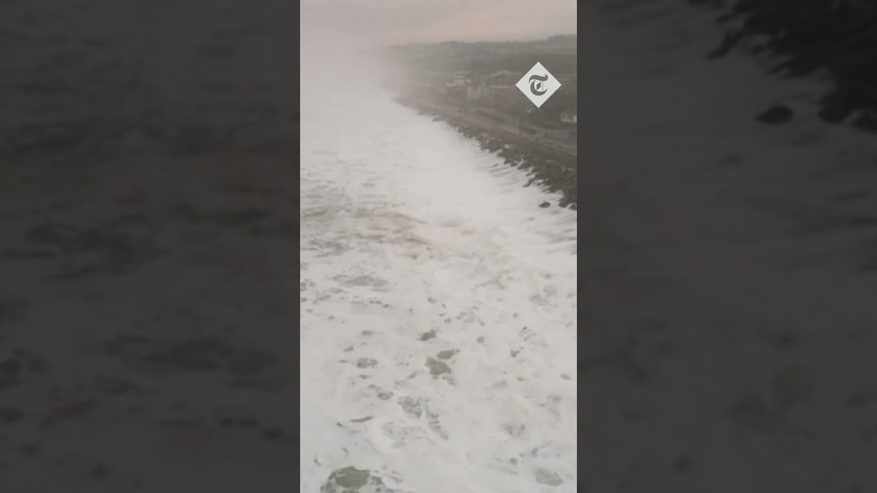 Storms unleash massive waves on California coastline