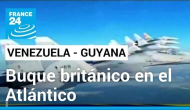 Venezuela activó "acción defensiva" en zona del Esequibo en respuesta a buque británico