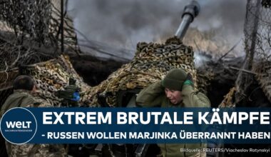 PUTINS KRIEG: Russen wollen Marjinka erobert haben - Ukraine dementiert sofot