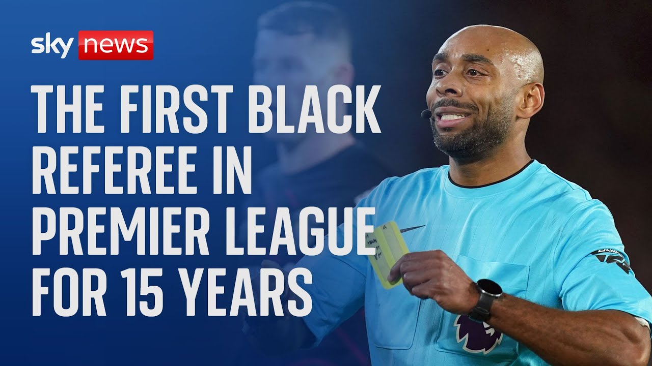 Sam Allison becomes first black referee in Premier League for 15 years