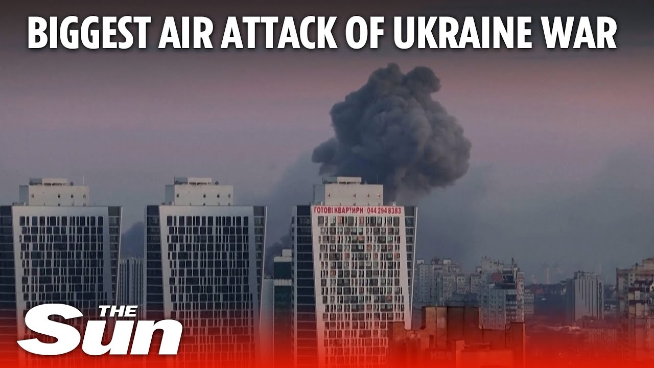 Russia unleashes biggest air attack of war on Ukraine killing dozens